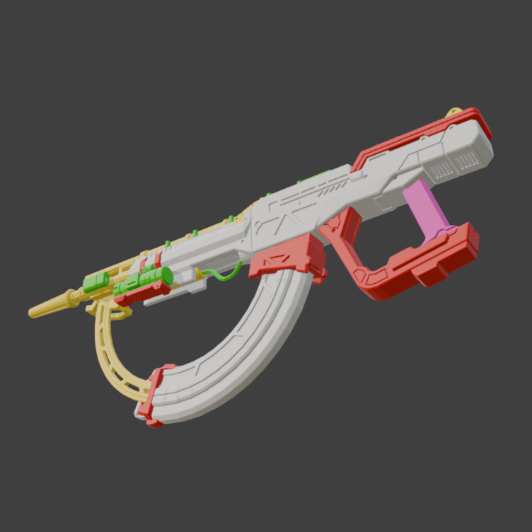 [DIGITAL FILES] BAWS MA-J-201 RANSETSU-AR Burst Assault Rifle