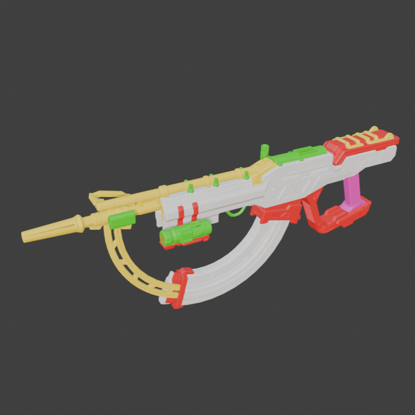 [DIGITAL FILES] BAWS MA-J-201 RANSETSU-AR Burst Assault Rifle