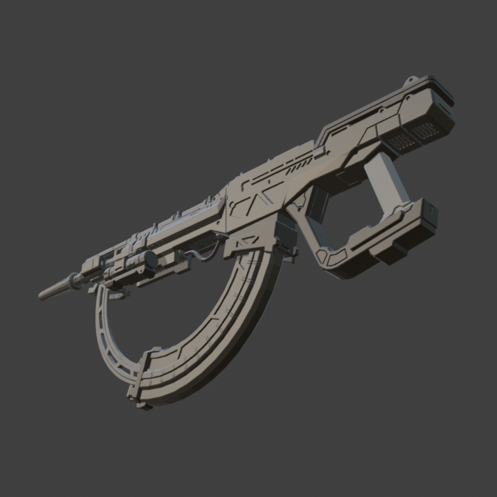 [DIGITAL FILES] BAWS MA-J-201 RANSETSU-AR Burst Assault Rifle