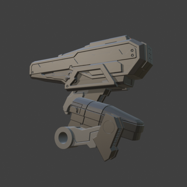 FURLONG BML-G3/P04ACT-01 Active Homing Missile Launcher Back Weapon Part (30 Minutes Missions)