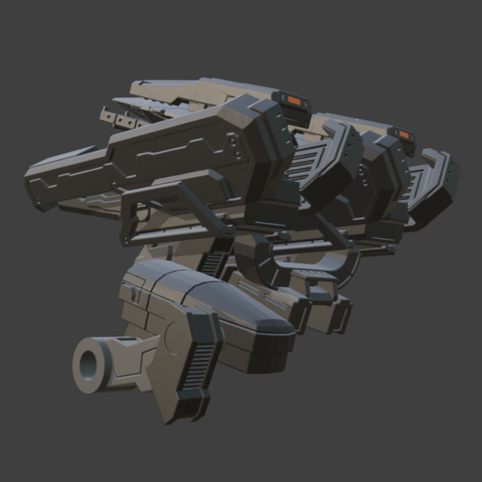 [DIGITAL FILES] FURLONG BML-G3/P05ACT-02 Active Homing Missile Launcher