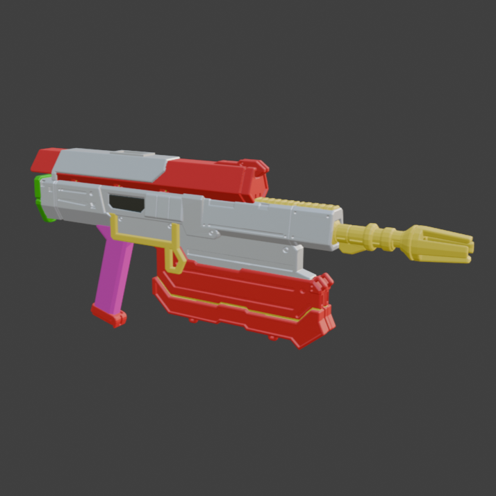 BALAM MG-014 LUDLOW Machine Gun Arm Weapon Part (30 Minutes Missions)