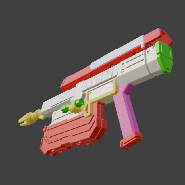 BALAM MG-014 LUDLOW Machine Gun Arm Weapon Part (30 Minutes Missions)