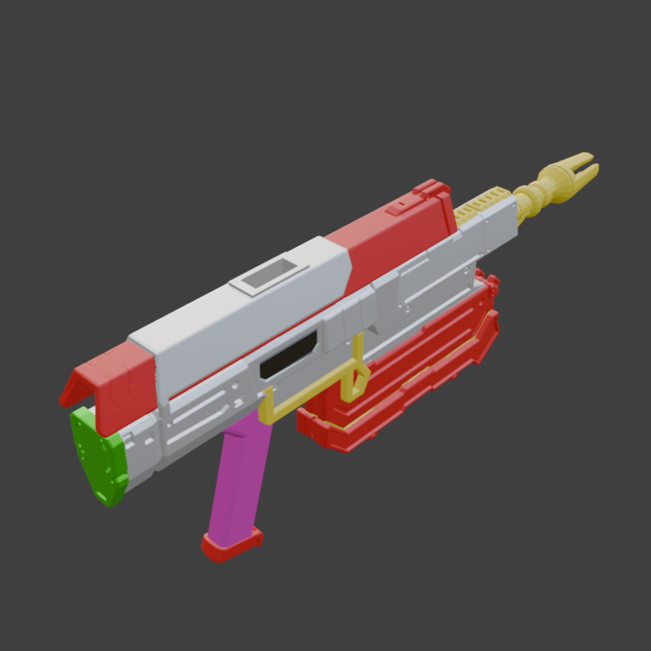 BALAM MG-014 LUDLOW Machine Gun Arm Weapon Part (30 Minutes Missions)