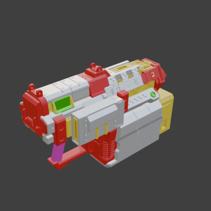 FURLONG HML-G3/P08SPL-06 Split Missile Launcher Arm Weapon Part (30 Minutes Missions)