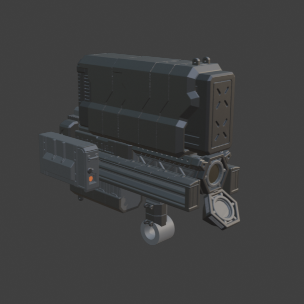 FURLONG BML-G2/P16SPL-08 Split Missile Launcher Back Weapon Part (30 Minutes Missions)