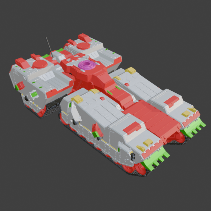 BALAM LG-022T BORNEMISSZA AC Legs Unit Part (30 Minutes Missions)