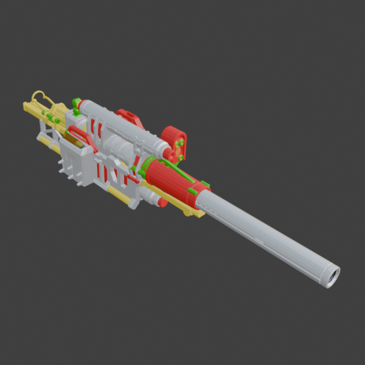 DAFENG DF-GR-07 GOU-CHEN Grenade Launcher Arm Weapon Part (30 Minutes Missions)