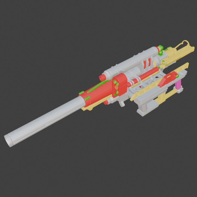 DAFENG DF-GR-07 GOU-CHEN Grenade Launcher Arm Weapon Part (30 Minutes Missions)