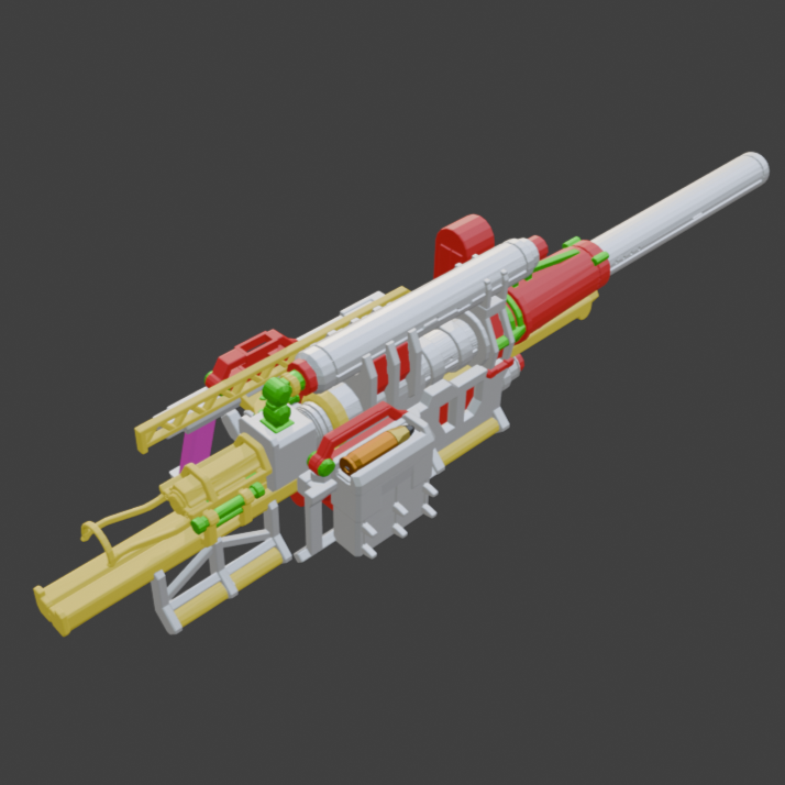 DAFENG DF-GR-07 GOU-CHEN Grenade Launcher Arm Weapon Part (30 Minutes Missions)