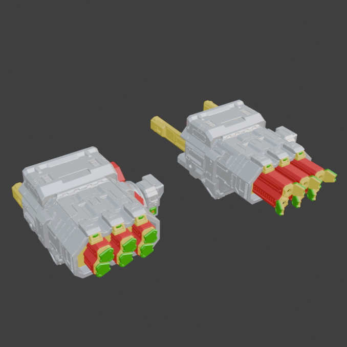 [DIGITAL FILES] FURLONG BML-G2/P03MLT-06 Back Weapon Part