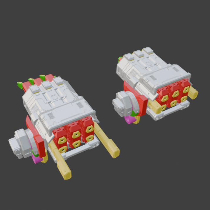 [DIGITAL FILES] FURLONG BML-G2/P03MLT-06 Back Weapon Part