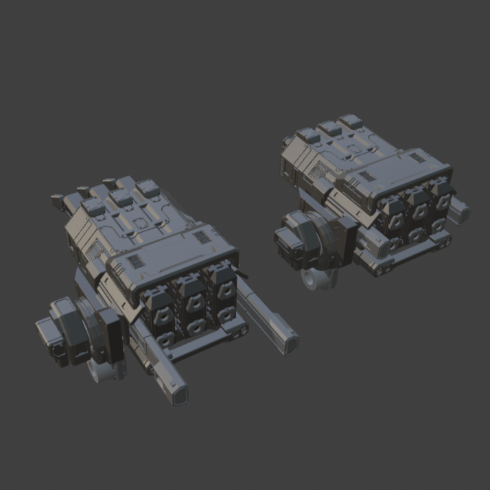 [DIGITAL FILES] FURLONG BML-G2/P03MLT-06 Back Weapon Part