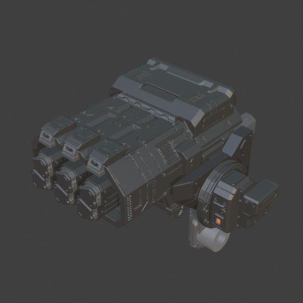 [DIGITAL FILES] FURLONG BML-G2/P03MLT-06 Back Weapon Part