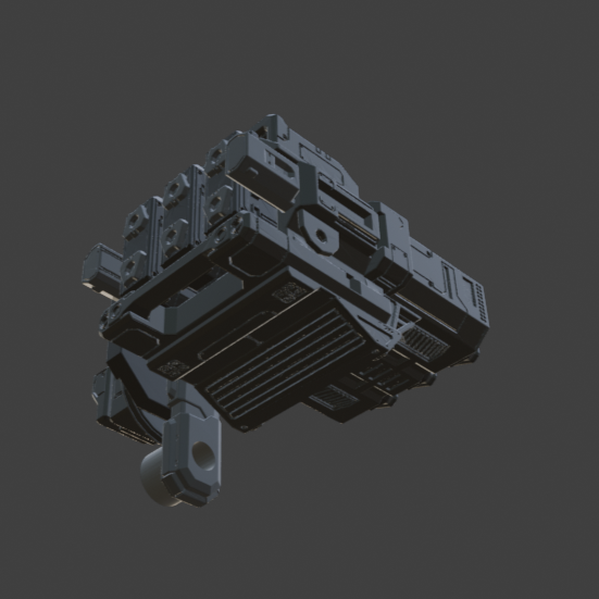 FURLONG BML-G2/P03MLT-06 Back Weapon Part (30 Minutes Missions)