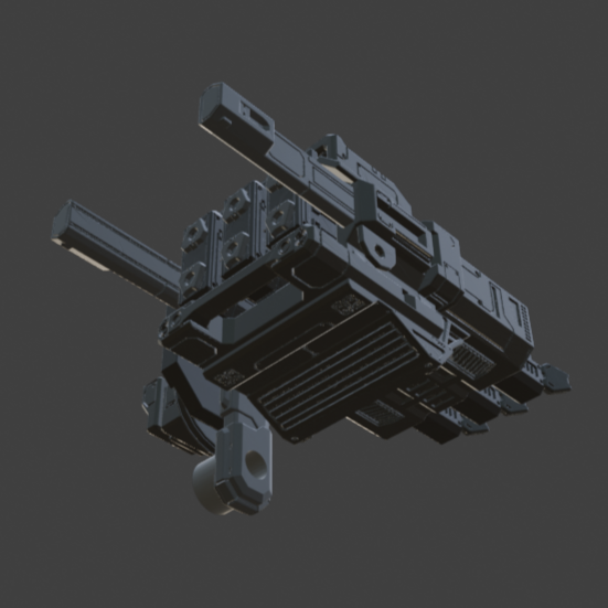 [DIGITAL FILES] FURLONG BML-G2/P03MLT-06 Back Weapon Part