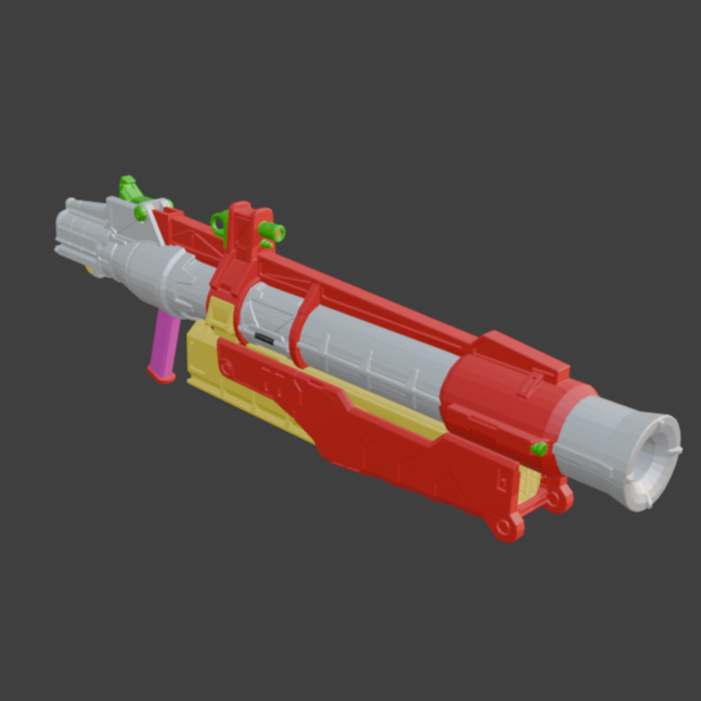 DAFENG DF-BA-06 XUAN-GE Bazooka Arm Weapon Part (30 Minutes Missions)