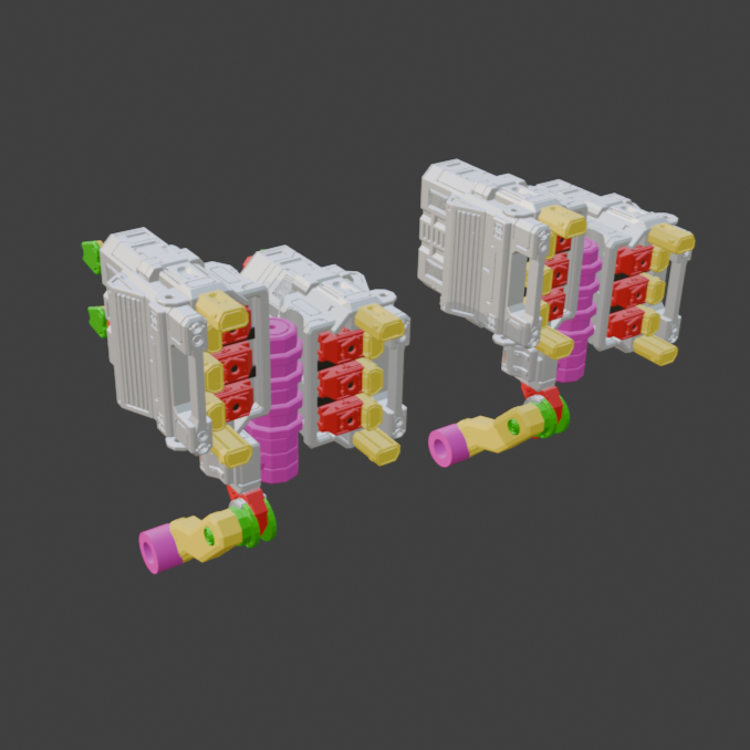 [DIGITAL FILES] FURLONG BML-G2/P08DUO-03 Back Weapon Part