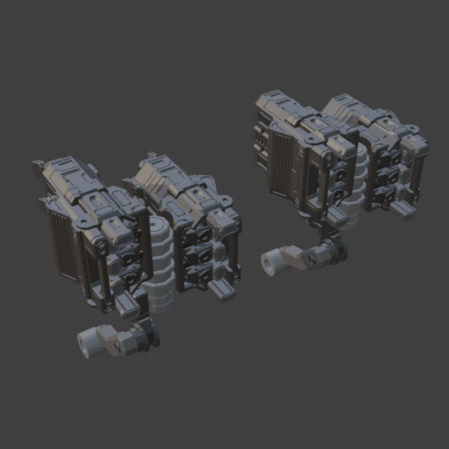 [DIGITAL FILES] FURLONG BML-G2/P08DUO-03 Back Weapon Part