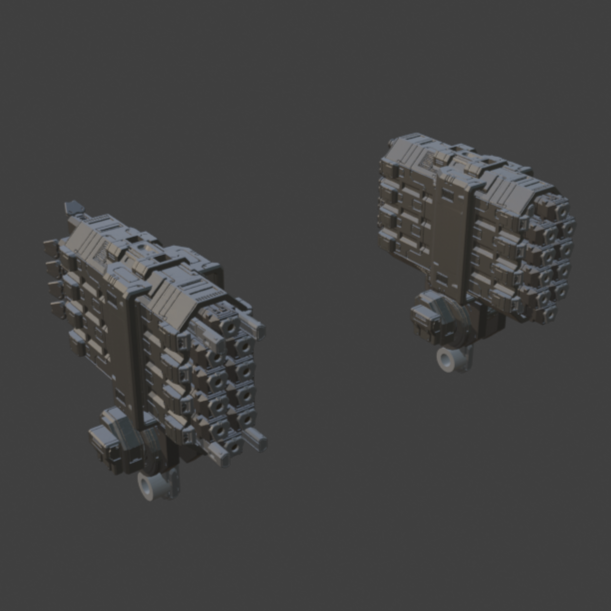 [DIGITAL FILES] FURLONG BML-G2/P05MLT-10 Back Weapon Part