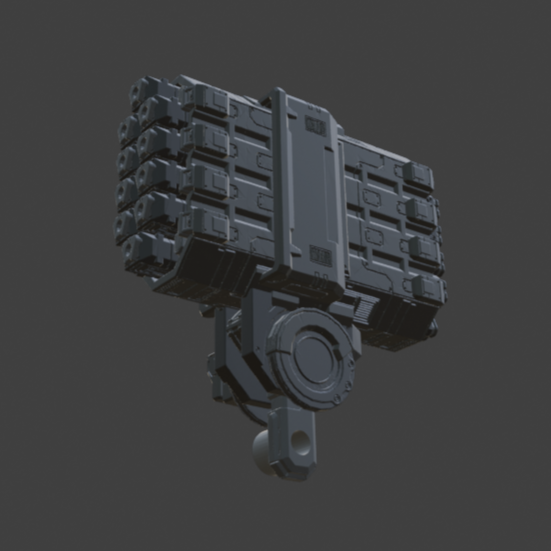 FURLONG BML-G2/P05MLT-10 Back Weapon Part (30 Minutes Missions)