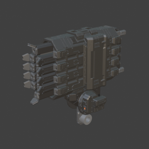 FURLONG BML-G2/P05MLT-10 Back Weapon Part (30 Minutes Missions)
