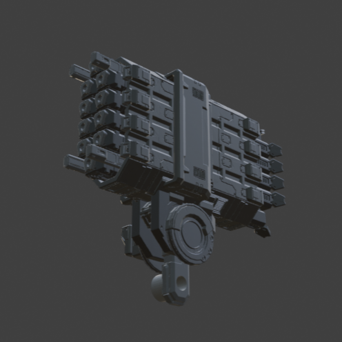 [DIGITAL FILES] FURLONG BML-G2/P05MLT-10 Back Weapon Part