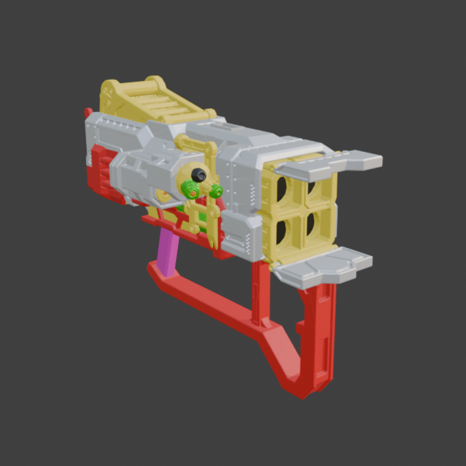 FURLONG HML-G2/P19MLT-04 Missile Launcher Arm Weapon Part (30 Minutes Missions)
