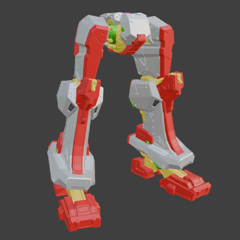 [DIGITAL FILES] BALAM LG-012 MELANDER C3 AC Legs Unit