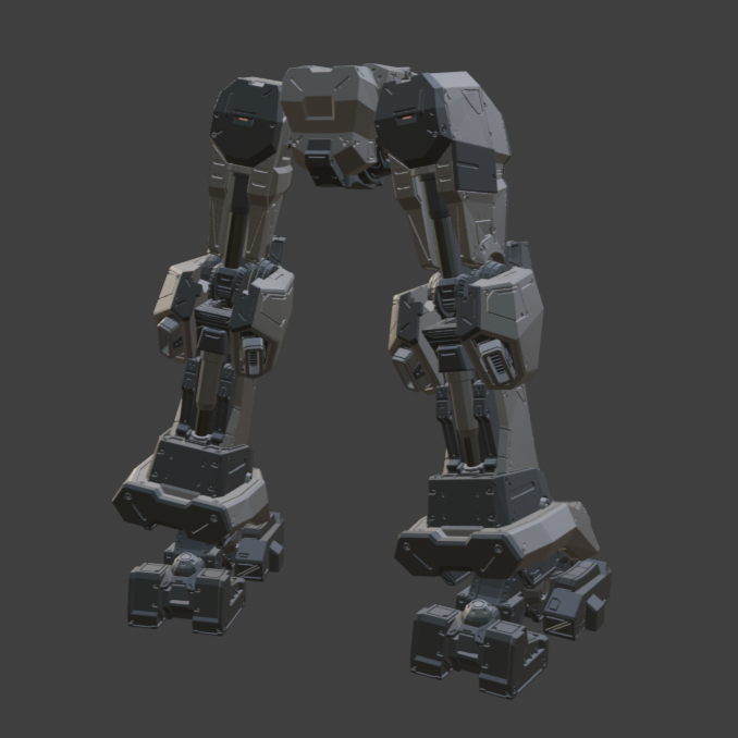 [DIGITAL FILES] BALAM LG-012 MELANDER C3 AC Legs Unit
