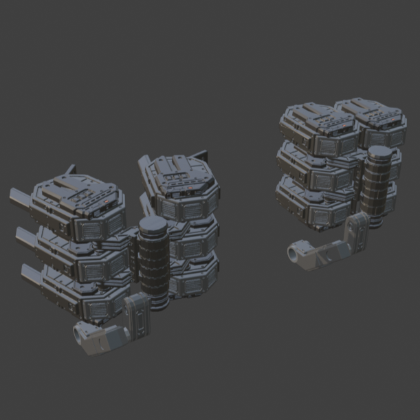 [DIGITAL FILES] FURLONG BML-G1/P32DUO-03 Dual Missile Launcher