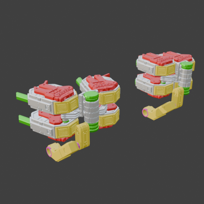 [DIGITAL FILES] FURLONG BML-G1/P31DUO-02 Dual Missile Launcher