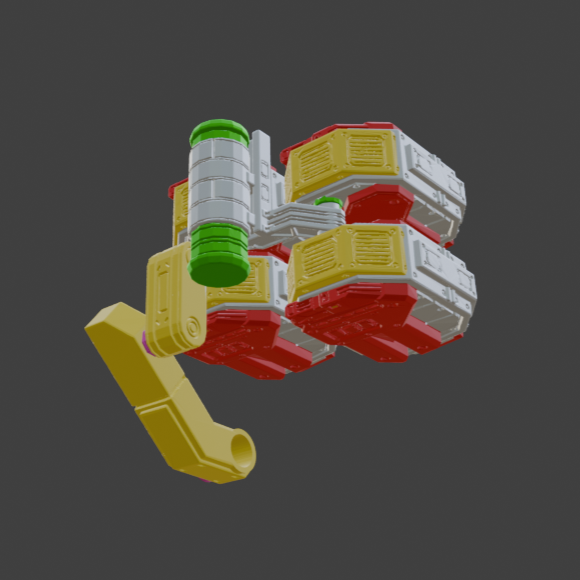 [DIGITAL FILES] FURLONG BML-G1/P31DUO-02 Dual Missile Launcher
