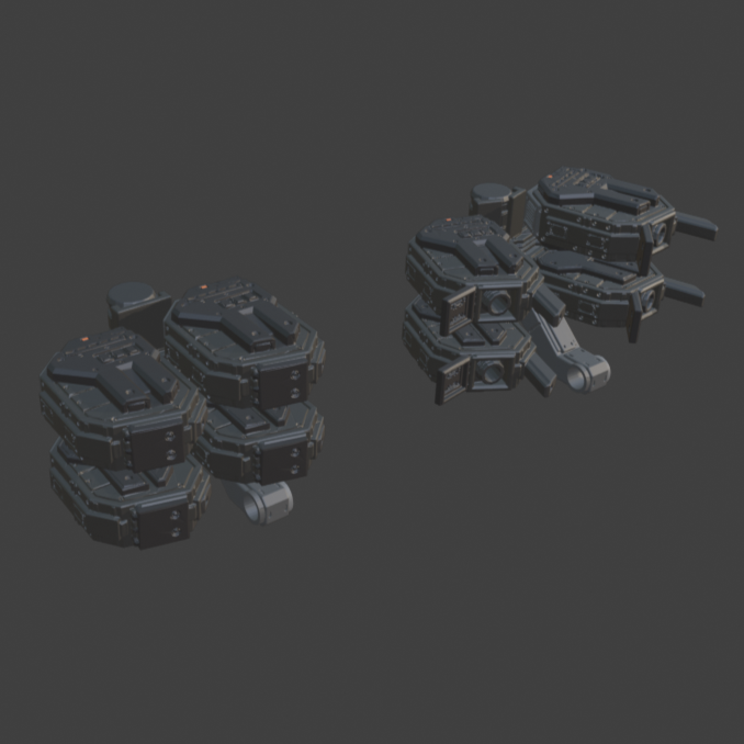 [DIGITAL FILES] FURLONG BML-G1/P31DUO-02 Dual Missile Launcher