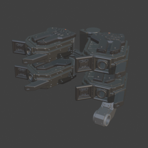 [DIGITAL FILES] FURLONG BML-G1/P31DUO-02 Dual Missile Launcher