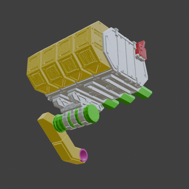 [DIGITAL FILES] FURLONG BML-G1/P20MLT-04 Missile Launcher