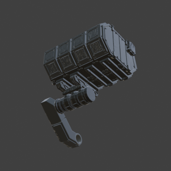 [DIGITAL FILES] FURLONG BML-G1/P20MLT-04 Missile Launcher