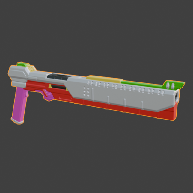 BALAM HG-003 COQUILLETT Handgun Arm Weapon Part (30 Minutes Missions)