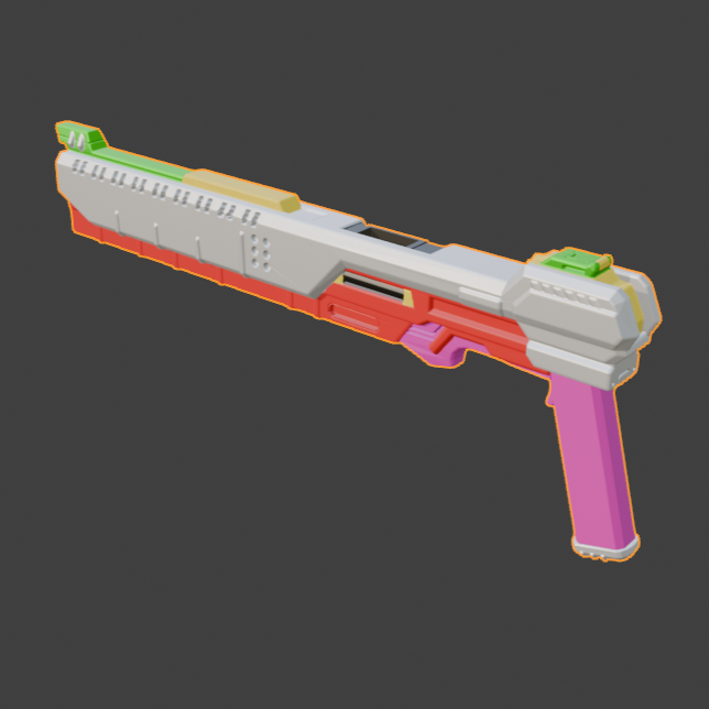 BALAM HG-003 COQUILLETT Handgun Arm Weapon Part (30 Minutes Missions)
