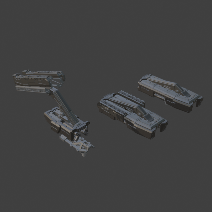 DAFENG DF-ET-09 TAI-YANG-SHOU Explosive Thrower Arm Weapon Part (30 Minutes Missions)
