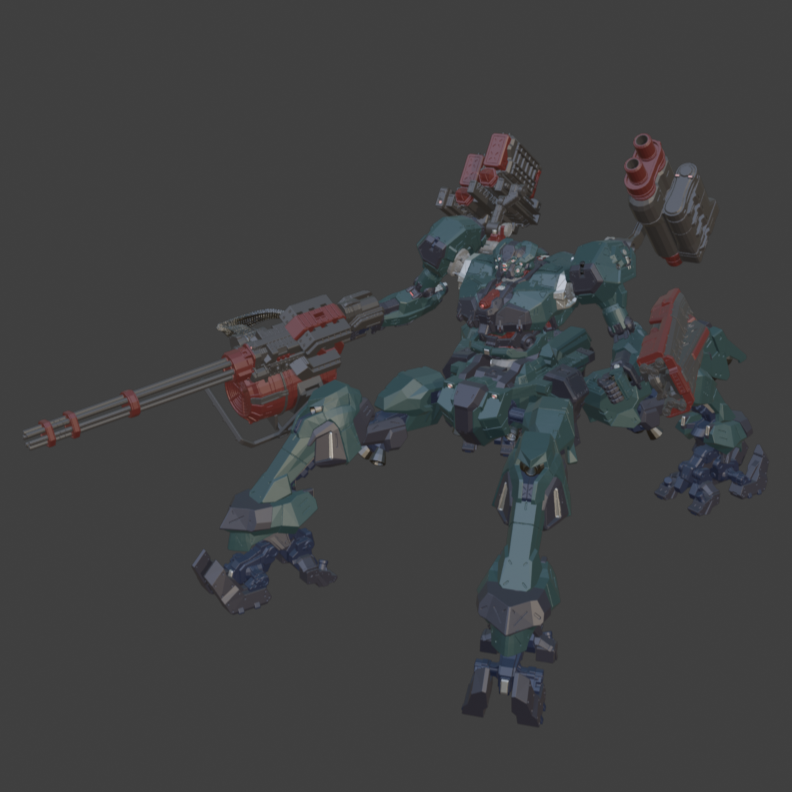 G1 Michigan- LIGER TAIL Resin Model Kit (30 Minutes Missions Scale)