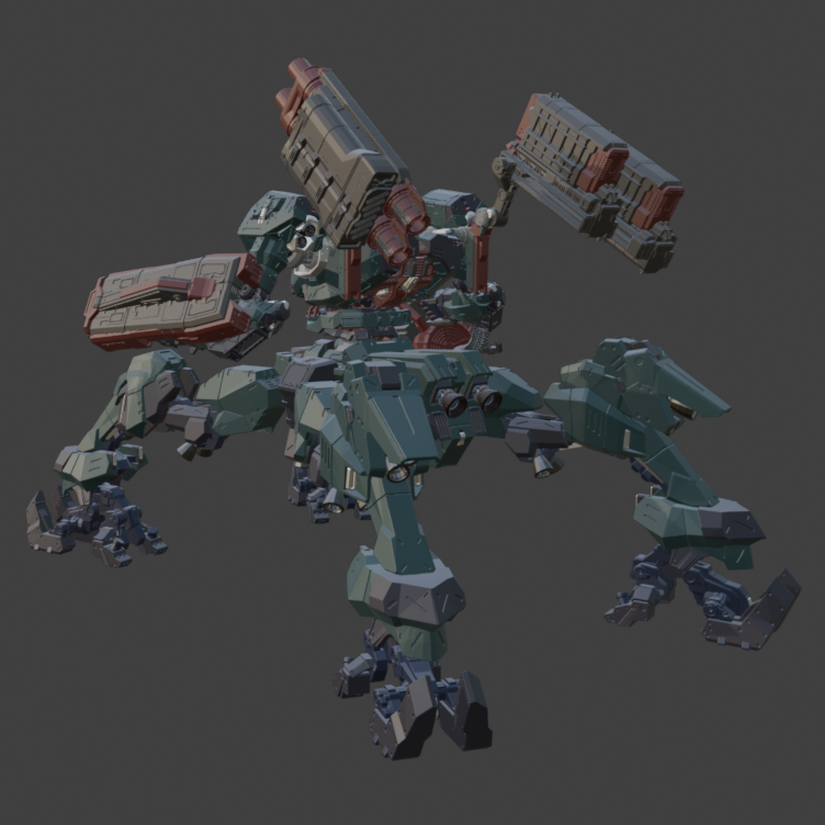 G1 Michigan- LIGER TAIL Resin Model Kit (30 Minutes Missions Scale)