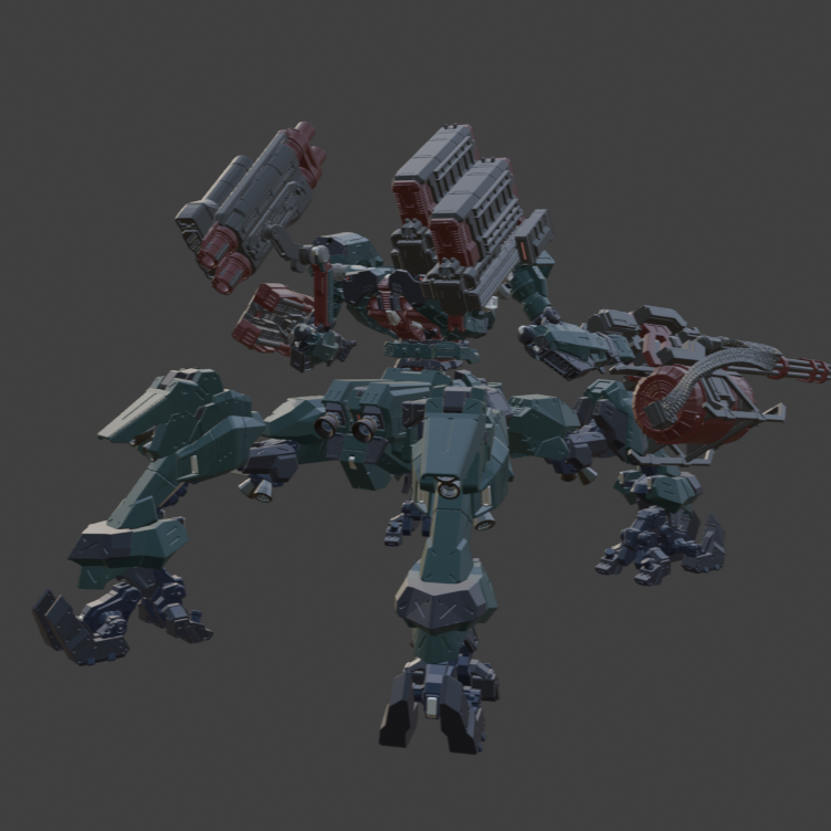 G1 Michigan- LIGER TAIL Resin Model Kit (30 Minutes Missions Scale)