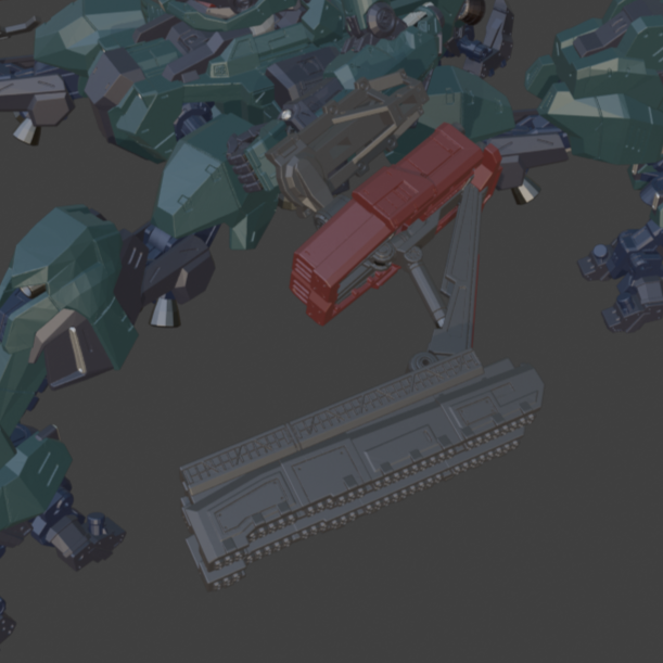 G1 Michigan- LIGER TAIL Resin Model Kit (30 Minutes Missions Scale)