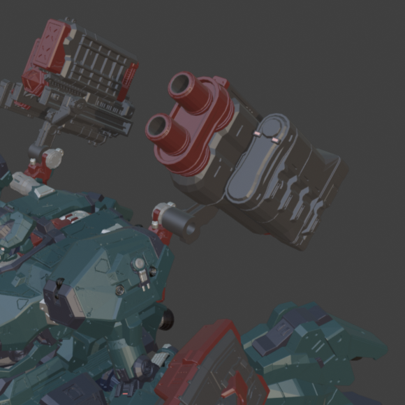 G1 Michigan- LIGER TAIL Resin Model Kit (30 Minutes Missions Scale)