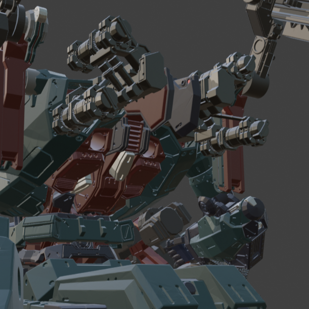 G1 Michigan- LIGER TAIL Resin Model Kit (30 Minutes Missions Scale)