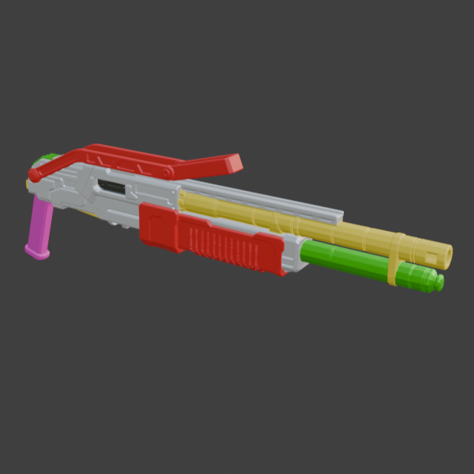 BALAM SG-026 HALDEMAN Shotgun Arm Weapon Part (30 Minutes Missions)