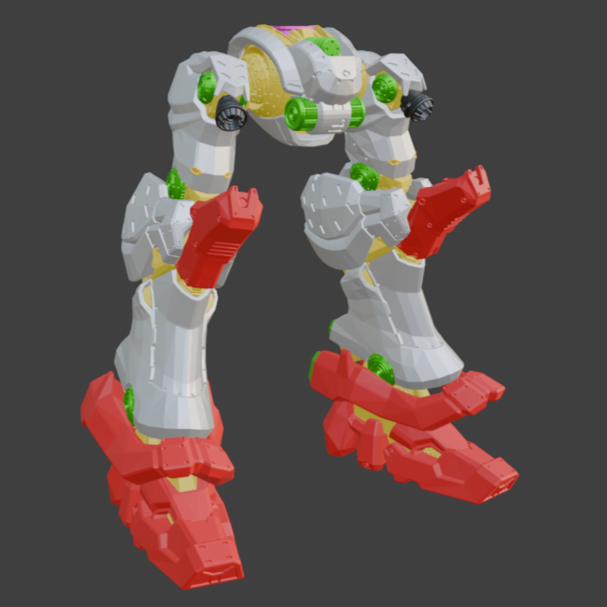 [DIGITAL FILES] RaD 2C-2000 CRAWLER AC Legs Unit