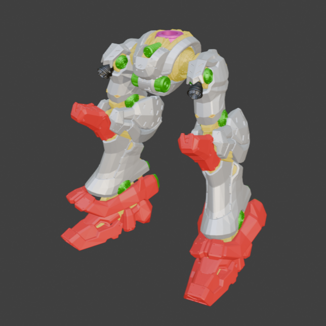 [DIGITAL FILES] RaD 2C-2000 CRAWLER AC Legs Unit