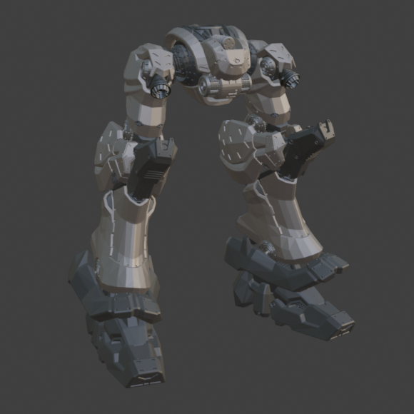 [DIGITAL FILES] RaD 2C-2000 CRAWLER AC Legs Unit